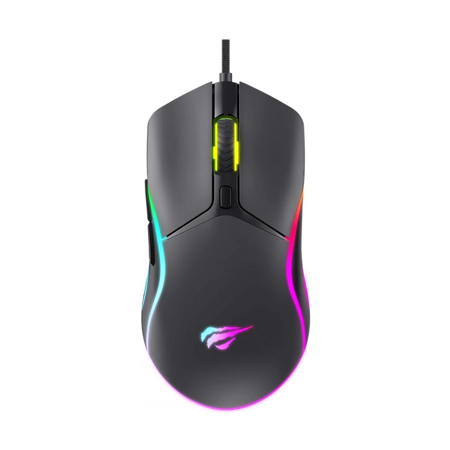 Havit MS1029 RGB Wired Black Gaming Mouse